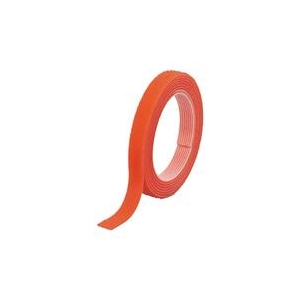トラスコ中山 TRUSCO　マジックバンド結束テープ　両面　幅10mmX長さ1．5m　オレンジ MKT-1015-OR-イメージ1