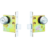 美和ロック MIWA/本締錠 DA-1 シリンダーU9バックセット 51×72mm FC647FA-4497392