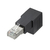 サンワサプライ RJ-45L型変換アダプタ(下出し カテゴリ6A STP) ブラック ADT-RJ6A-LD-イメージ1