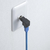 サンワサプライ RJ-45L型変換アダプタ(下出し カテゴリ6A STP) ブラック ADT-RJ6A-LD-イメージ5