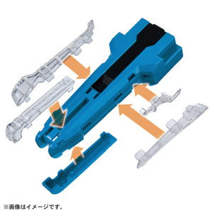 タカラトミー BEYBLADE X BX-42 ラバーカスタムグリップ ブルーVer． BX42ﾗﾊﾞ-ｶｽﾀﾑｸﾞﾘﾂﾌﾟﾌﾞﾙ--イメージ2