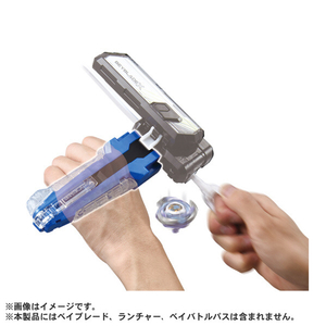 タカラトミー BEYBLADE X BX-42 ラバーカスタムグリップ ブルーVer． BX42ﾗﾊﾞ-ｶｽﾀﾑｸﾞﾘﾂﾌﾟﾌﾞﾙ--イメージ3