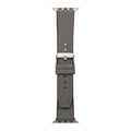 オウルテック Apple WatchバンドLV シュリンクレザー チャコールグレー OWL-AWBLVRG03-GY