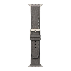 オウルテック Apple WatchバンドLV シュリンクレザー チャコールグレー OWL-AWBLVRG03-GY-イメージ1