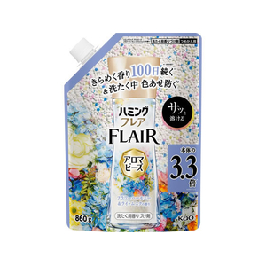 KAO ハミングフレア アロマビーズ フラワーの香り 替え860g FCK599C-イメージ1