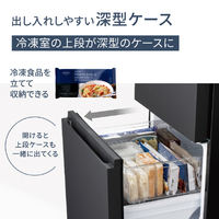 パナソニック NR-B18C2-K 【右開き】180L 2ドア冷蔵庫 マットブラック