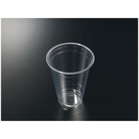 中央化学 プラコップ PETカップ R96-420L 無地 50枚 FCG844W-00208449