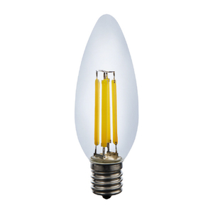 エルパ LED電球 E17口金 全光束550lm(3．8W普通電球サイズ)電球色相当 LDC4CL-G-E17-F334-イメージ3
