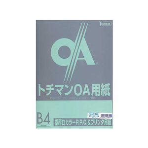 SAKAEテクニカルペーパー 極厚口カラーPPC B4 ブルー 50枚 F361406-LPP-B4-B-イメージ1