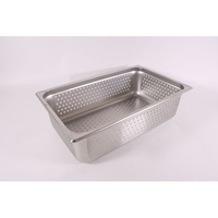 カンダ HG 18-8 ホテルパン 穴明 1／1 150mm7006PF FC527PL-034070