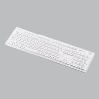 サンワサプライ スリムキーボード ホワイト SKB-SL16W