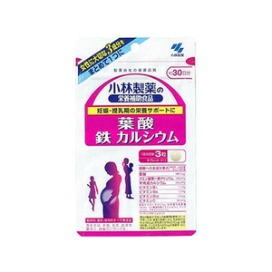 小林製薬 小林葉酸鉄カルシウム 90粒 FCN1879-イメージ1
