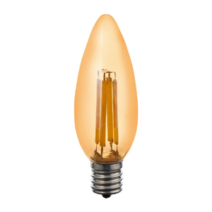 エルパ LED電球 E17口金 全光束420lm(3．8W普通電球サイズ)キャンドル色相当 LDC4CC-G-E17-F335-イメージ3