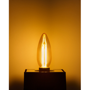 エルパ LED電球 E17口金 全光束420lm(3．8W普通電球サイズ)キャンドル色相当 LDC4CC-G-E17-F335-イメージ4