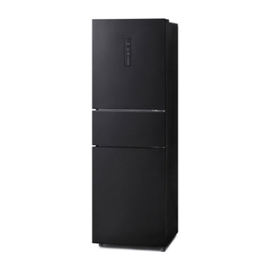 アイリスオーヤマ 【右開き】235L 3ドア 冷凍冷蔵庫 ブラック IRSN-HF24A-B-イメージ1