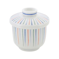 江部松商事 和食器コレクション 三色十草 むし碗 FC583LX-8181240