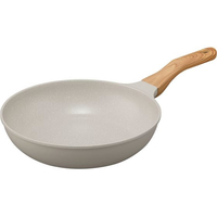 アイリスオーヤマ ナチュかるフライパン IHガス火対応 26cm Gモカ FC239TB-NTL-F26MO