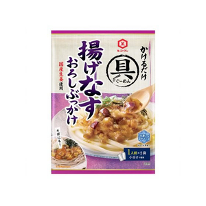 キッコーマン 具麺 揚げなすおろしぶっかけ 1人前×2袋 FC691TD-イメージ1