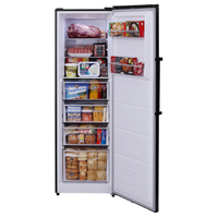 アイリスオーヤマ IUSN-27A-B 274L 前開きタイプフリーザー ブラック