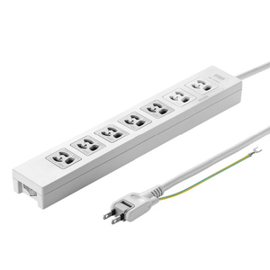 サンワサプライ 電源タップ(3P・7個口・5m) TAP-F37-5KSR-イメージ1