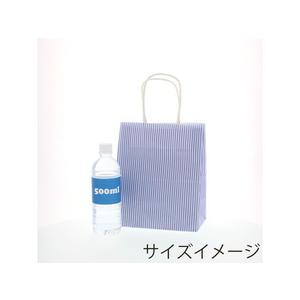 シモジマ 紙袋 25チャームバッグ 21-12 モノストライプ B 50枚 FCN4278-003266600-イメージ5