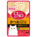 いなばペットフード CIAO パウチ かつお ささみ入り ほたて味 40g ﾁﾔｵﾊﾟｳﾁｶﾂｵｻｻﾐｲﾘﾎﾀﾃｱｼﾞ40G