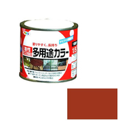 アサヒペン 油性多用途カラー 1／5L 赤さび FC503NS