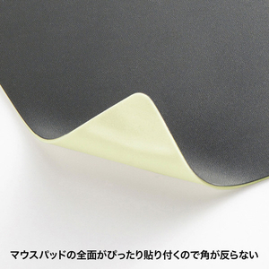 サンワサプライ ずれないマウスパッド グレー MPD-NS1GY-イメージ5