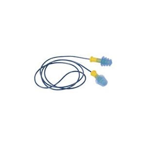 トラスコ中山 TRUSCO　耳栓　コード付　4段フランジタイプ　25dB TEK-26H-イメージ1