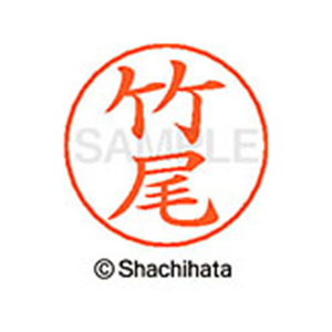 シヤチハタ ネームペン用ネーム シルバー 既製 竹尾 FC47184-X-GPS-1413-イメージ1