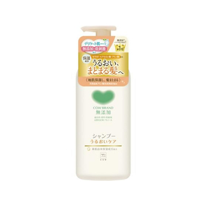 牛乳石鹸 カウ 無添加シャンプー うるおいケア ポンプ付 470mL FC445TC-イメージ1