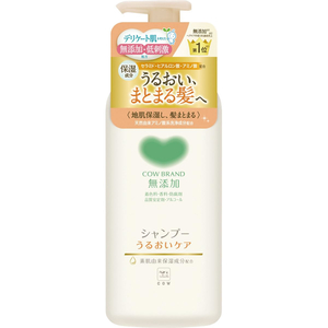 牛乳石鹸 カウ 無添加シャンプー うるおいケア ポンプ付 470mL FC445TC-イメージ2