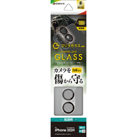 ラスタバナナ iPhone 16/16 Plus用カメラレンズ保護ガラス ゴリラガラス クリア CR4352IP4617