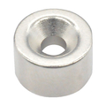 トラスコ ネオジム丸形磁石　皿ねじ穴付　外径８ｍｍＸ５ｍｍ　Ｍ２　１個入 TRUSCO　ネオジム磁石（丸形皿ねじ穴付） T08R05-M2