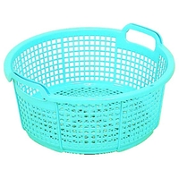 三甲 サンコー/北海篭(丸型) 301800 ライトブルー FC750KP-3425045