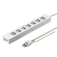 サンワサプライ 電源タップ(3P・7個口・3m) TAP-F37-3ZSR