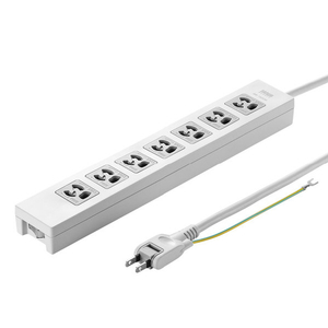 サンワサプライ 電源タップ(3P・7個口・3m) TAP-F37-3ZSR-イメージ1