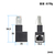 サンワサプライ RJ-45L型変換アダプタ(右出し カテゴリ6A STP) ブラック ADT-RJ6A-LR-イメージ10