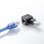 サンワサプライ RJ-45L型変換アダプタ(右出し カテゴリ6A STP) ブラック ADT-RJ6A-LR-イメージ6