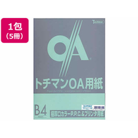 SAKAEテクニカルペーパー 極厚口カラーPPC B4 ブルー 50枚×5冊 F361408-LPP-B4-B