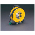エスコ AC125V/15A/10m コードリール(漏電遮断器付 FCJ414M-EA815A