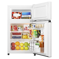 Hisense HR-B91E3W 冷凍冷蔵庫 87L ハイセンス ハイセンス(右開き) 87L 2ドア冷蔵庫 HR-B91E3W