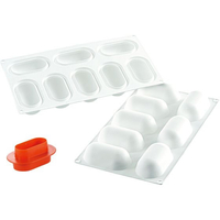 Silikomart シリコマート/シリコンフレックス ピロー(8ヶ取)カッター付 SF165C FC349LA-0558301