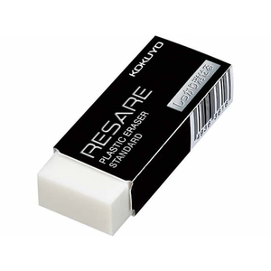コクヨ プラスチック消しゴム リサーレ 中1個 F806032-ｹｼ-3N-イメージ1