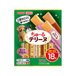 いなば ちゅーるテリーヌ ビーフバラエティー 18本 FCJ241C-イメージ1