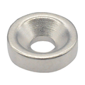 トラスコ ネオジム丸形磁石　皿ねじ穴付　外径１０ｍｍＸ３ｍｍ　Ｍ３　１個入 TRUSCO　ネオジム磁石（丸形皿ねじ穴付） T10R03-M3