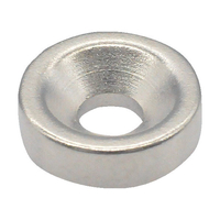 トラスコ ネオジム丸形磁石　皿ねじ穴付　外径１０ｍｍＸ３ｍｍ　Ｍ３　１個入 TRUSCO　ネオジム磁石（丸形皿ねじ穴付） T10R03-M3
