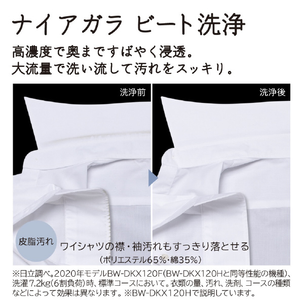 日立 10.0kg洗濯乾燥機 e angle select ビートウォッシュ