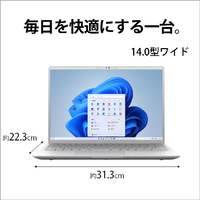 富士通 FMVM55J1SE ノートパソコン e angle select LIFEBOOK ファイン