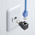サンワサプライ RJ-45L型変換アダプタ(上出し カテゴリ6A STP) ブラック ADT-RJ6A-LU-イメージ4
